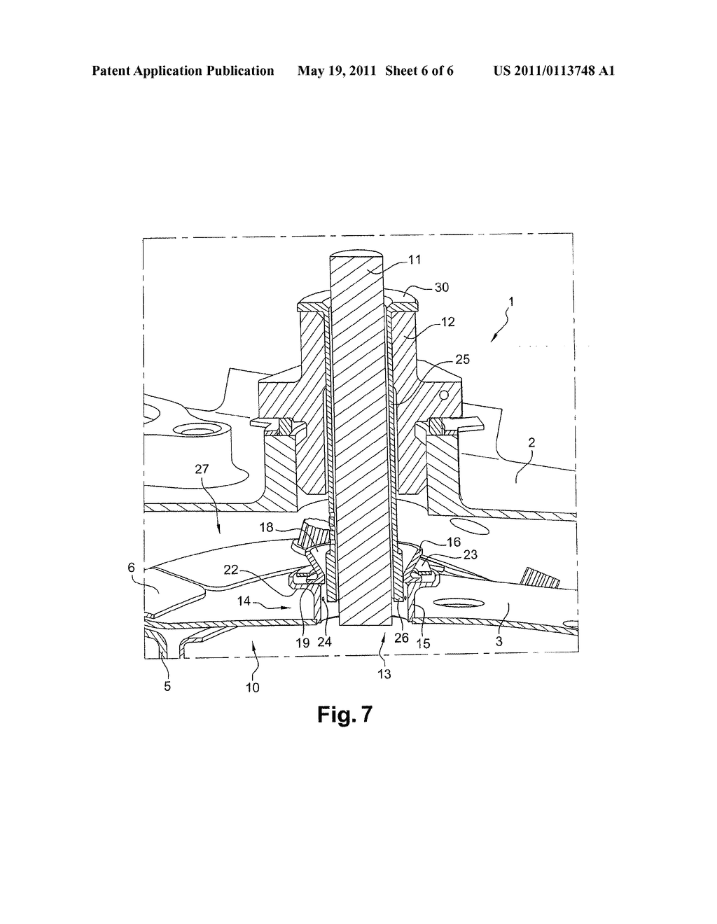 GUIDING AN IGNITION SPARK PLUG IN A TURBOMACHINE COMBUSTION CHAMBER - diagram, schematic, and image 07