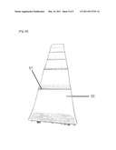 FILTER DEVICE FOR FILTERING AUTOMOBILE EXHAUST GAS diagram and image