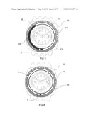 HIGH CONTRAST CAPILLARY DEPTH GAUGE AND WATCH INCLUDING THE SAME diagram and image