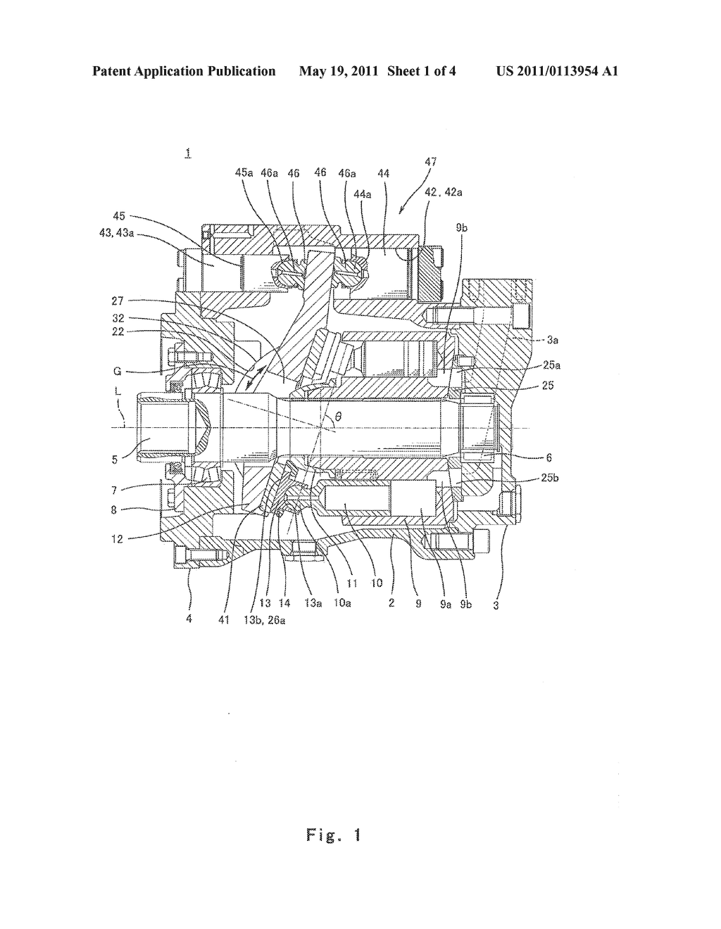 Swash Plate Type Liquid-Pressure Rotating Device - diagram, schematic, and image 02