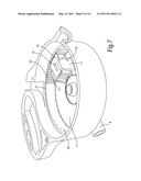 RETRACTING DOG LEAD WITH MANUAL OVERRIDE diagram and image