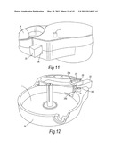 RETRACTING DOG LEAD WITH MANUAL OVERRIDE diagram and image