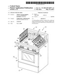 HINGED COOKTOP GRIDS diagram and image