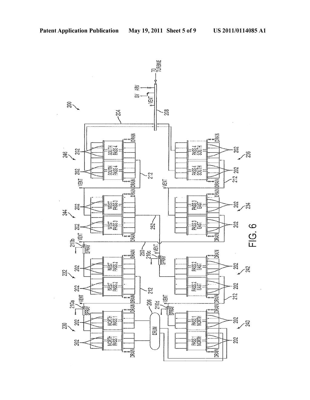 HEAT TRANSFER PASSES FOR SOLAR BOILERS - diagram, schematic, and image 06