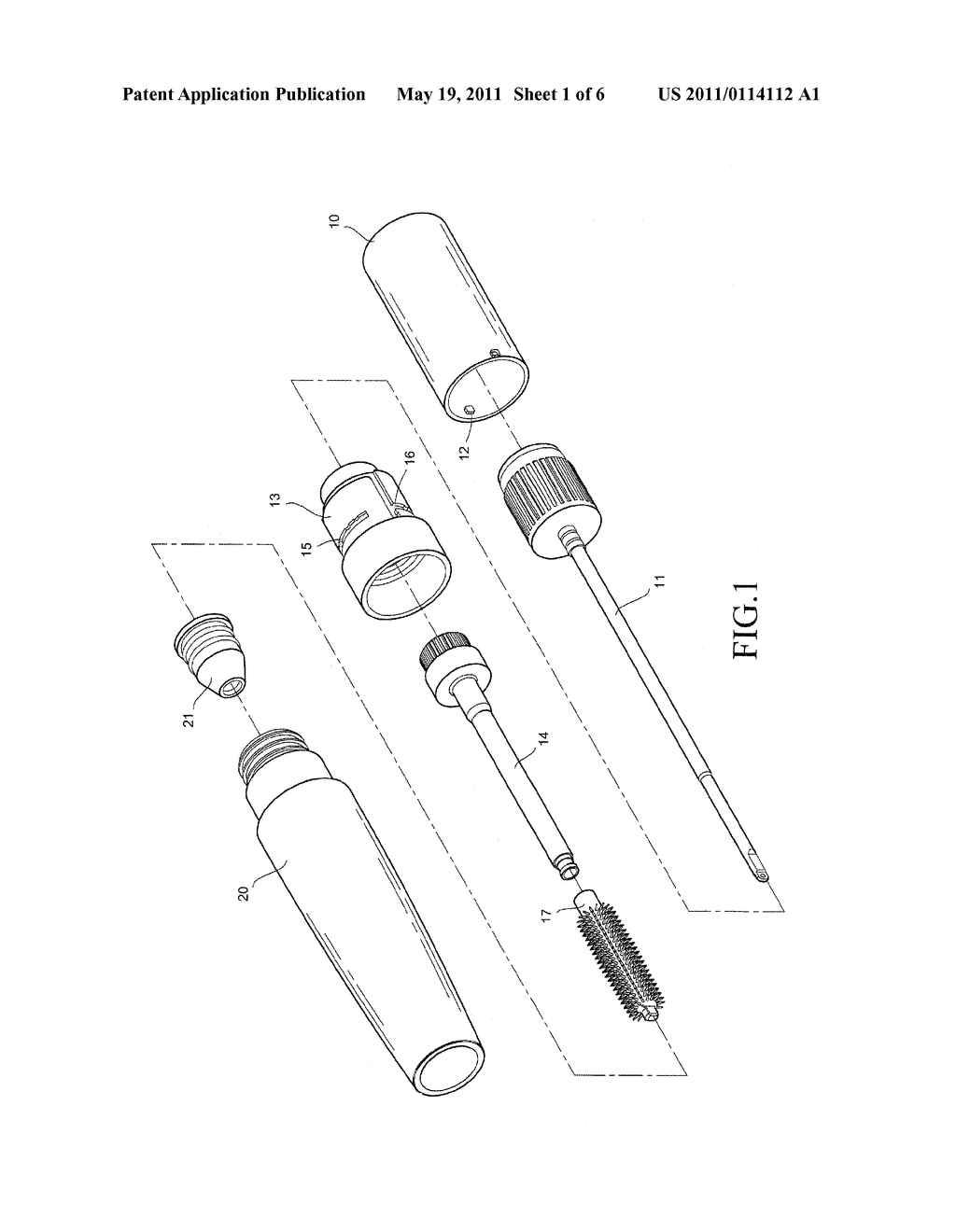 LASH BRUSH WITH ADJUSTABLE BRISTLE ARRANGEMENT - diagram, schematic, and image 02