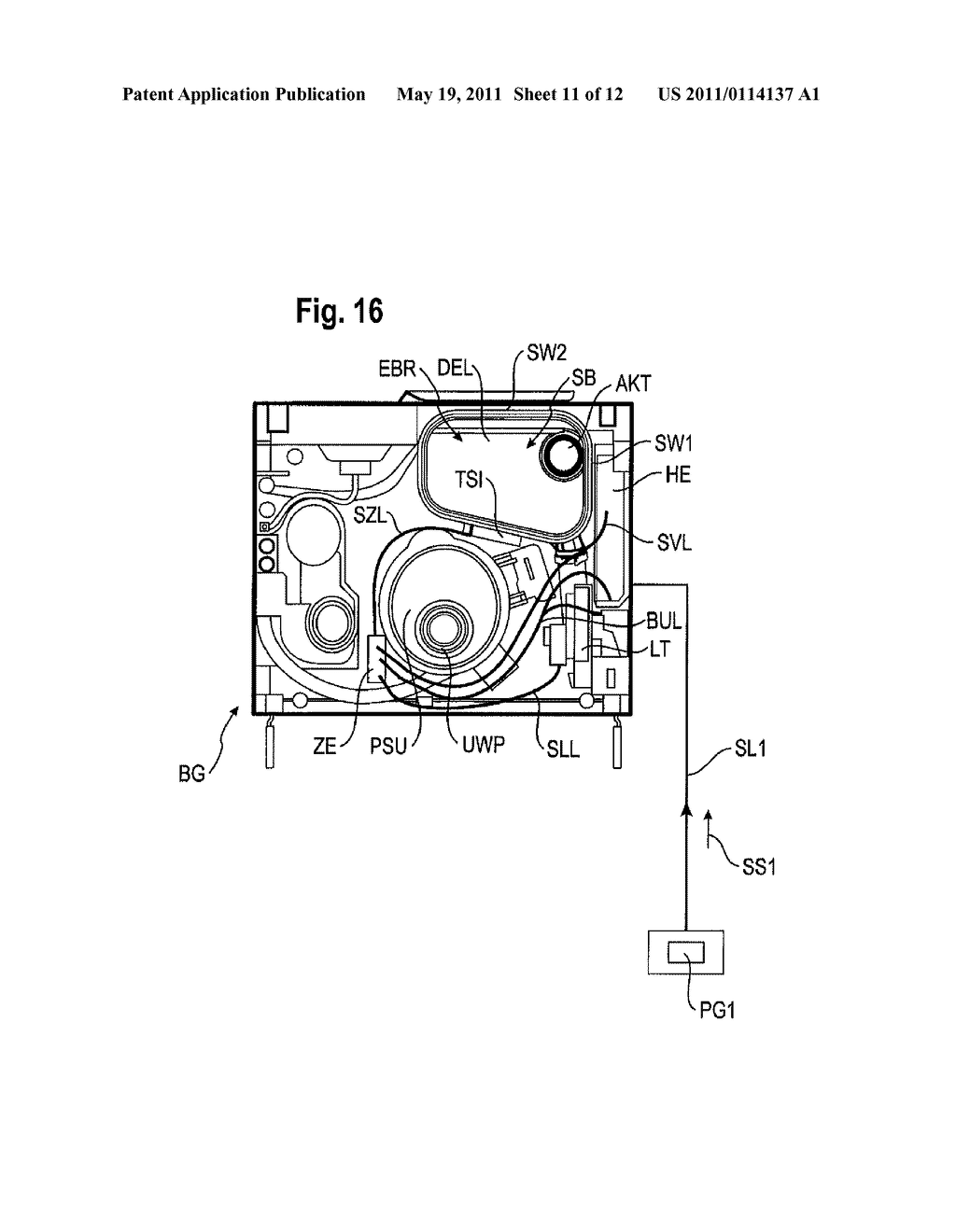 DISHWASHER MACHINE COMPRISING A SORPTION DRYING DEVICE - diagram, schematic, and image 12