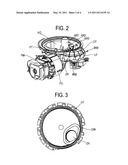 WATER-BEARING DOMESTIC APPLIANCE WITH A WATER DIVERTER diagram and image