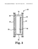 Fire barrier protection for airplanes comprising graphite films diagram and image