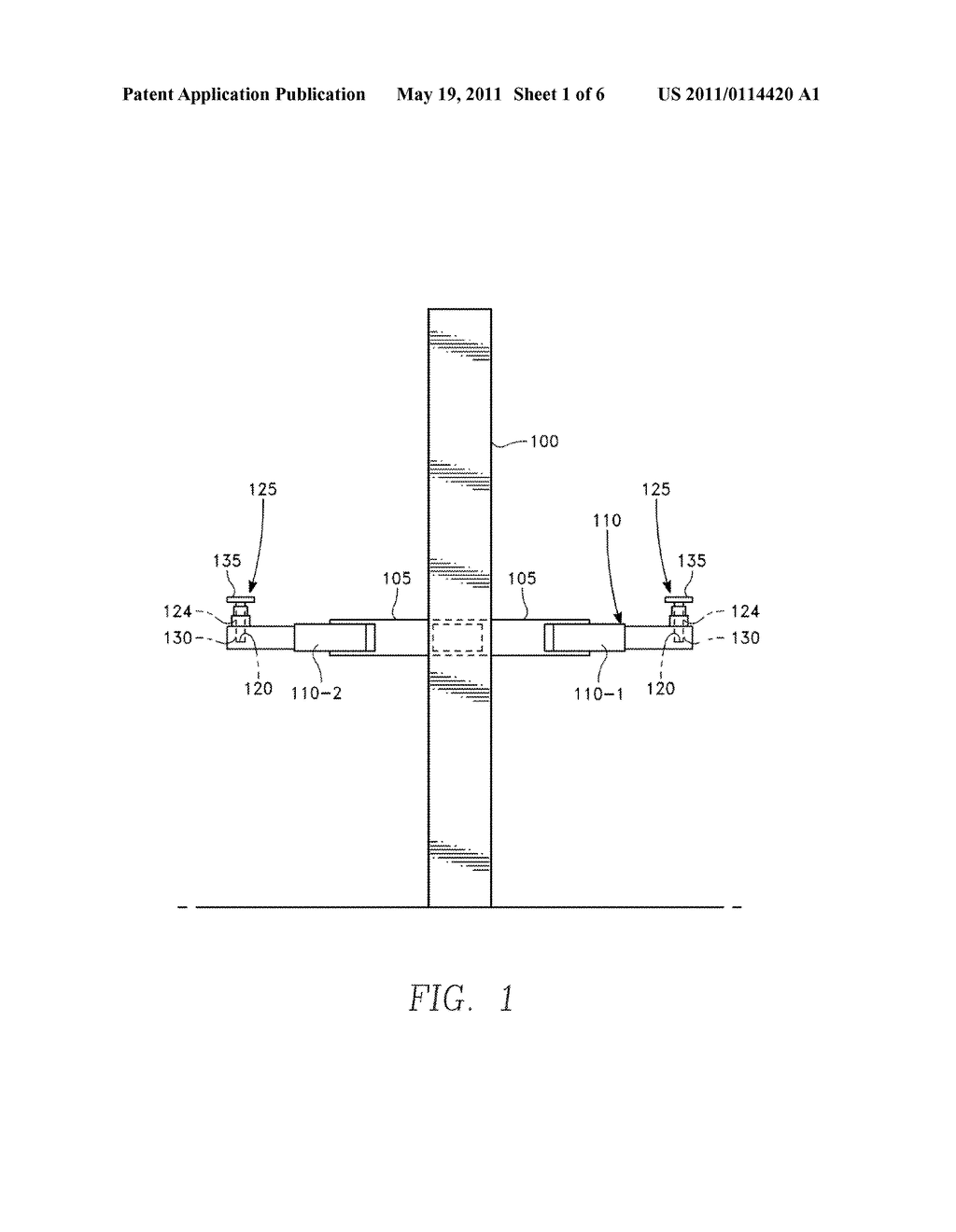 MULTIPLE HEIGHT LOCKING LIFT ADAPTER FOR A VEHICLE LIFT - diagram, schematic, and image 02