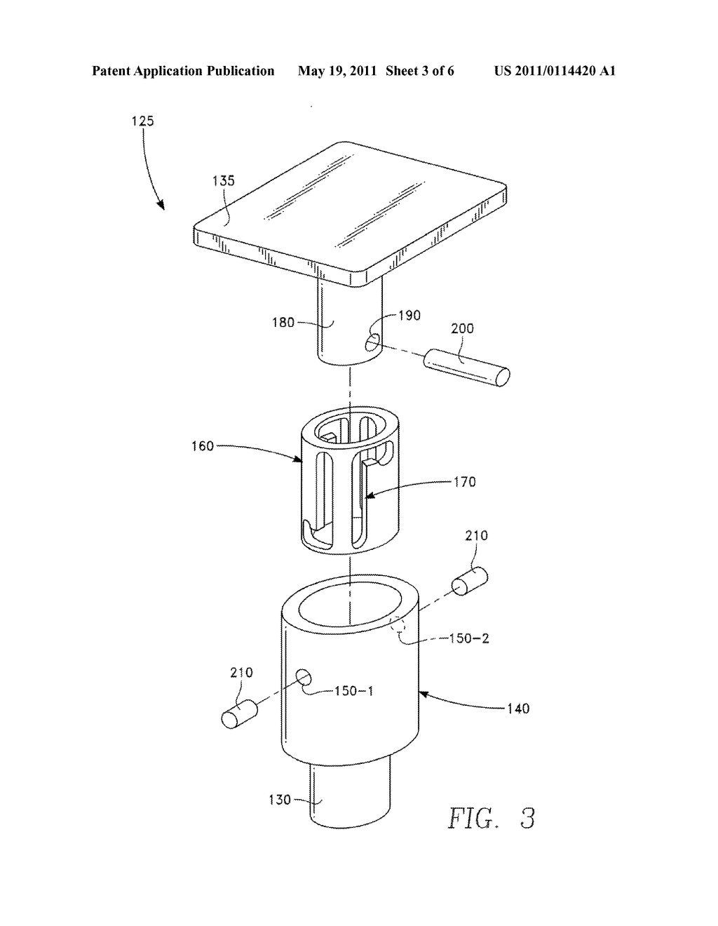 MULTIPLE HEIGHT LOCKING LIFT ADAPTER FOR A VEHICLE LIFT - diagram, schematic, and image 04