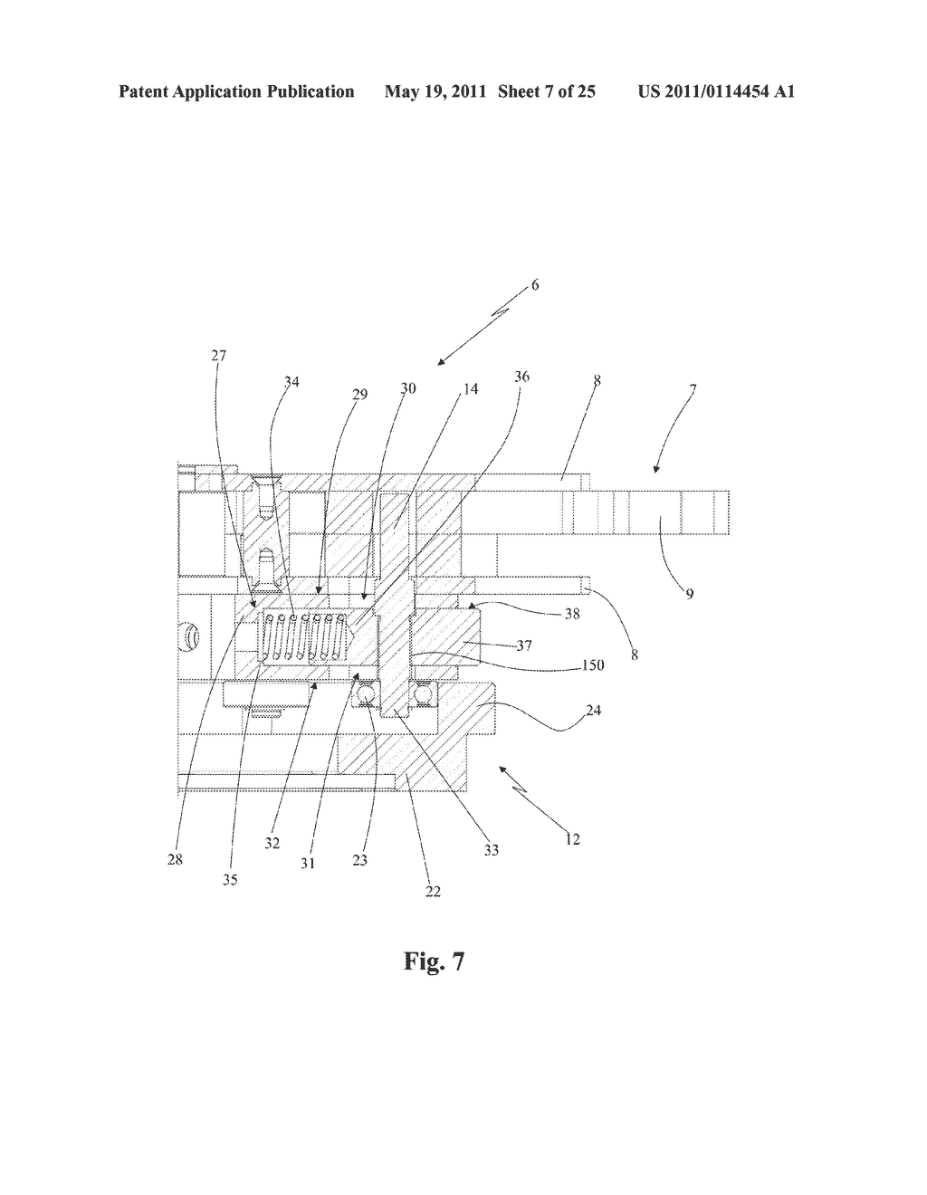 APPARATUS FOR TRANSFERRING CONTAINERS - diagram, schematic, and image 08