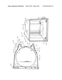 WAFER CONTAINER WITH TUBULAR ENVIRONMENTAL CONTROL COMPONENTS diagram and image