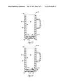 DRINKING MUG HAVING A THERMAL HEAT SINK FOR MAINTAINING A BEVERAGE TEMPERATURE diagram and image