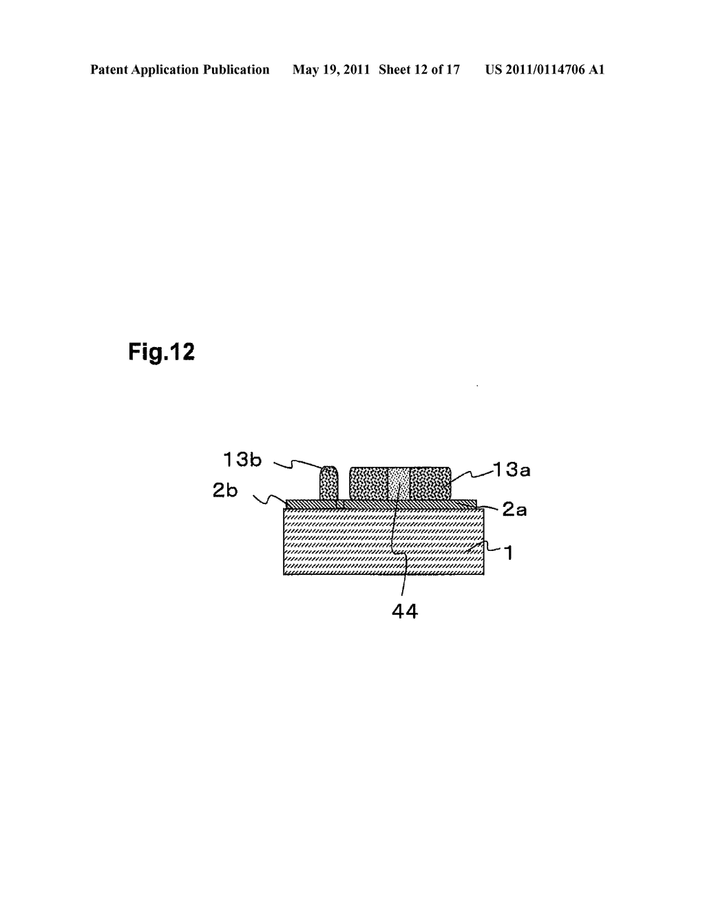 MOUNTING STRUCTURE, AND METHOD OF MANUFACTURING MOUNTING STRUCTURE - diagram, schematic, and image 13