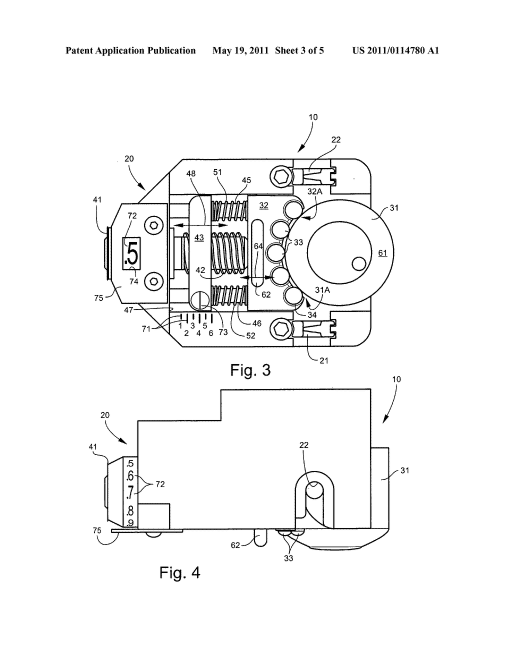 Calibrated yarn tensioner, textile machine, and method for tensioning a continuously running yarn - diagram, schematic, and image 04