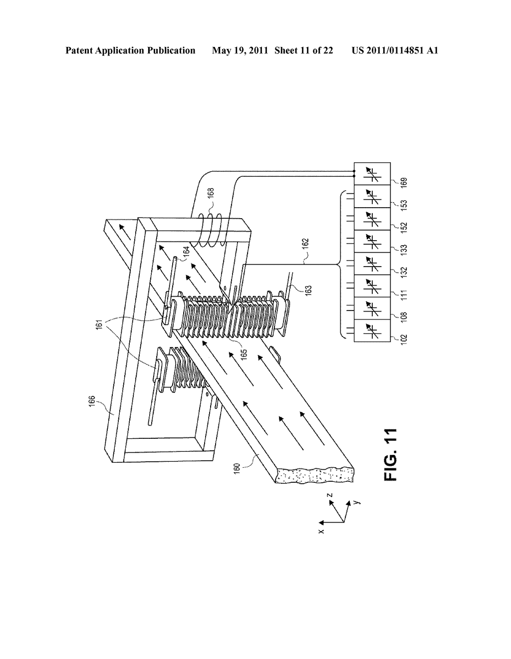 METHOD AND APPARATUS FOR MODIFYING A RIBBON-SHAPED ION BEAM - diagram, schematic, and image 12