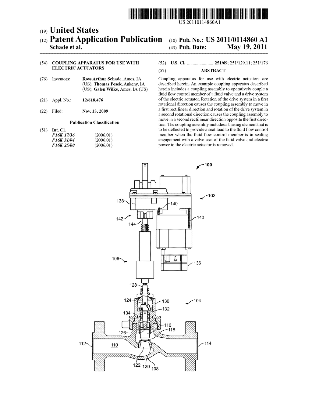 COUPLING APPARATUS FOR USE WITH ELECTRIC ACTUATORS - diagram, schematic, and image 01