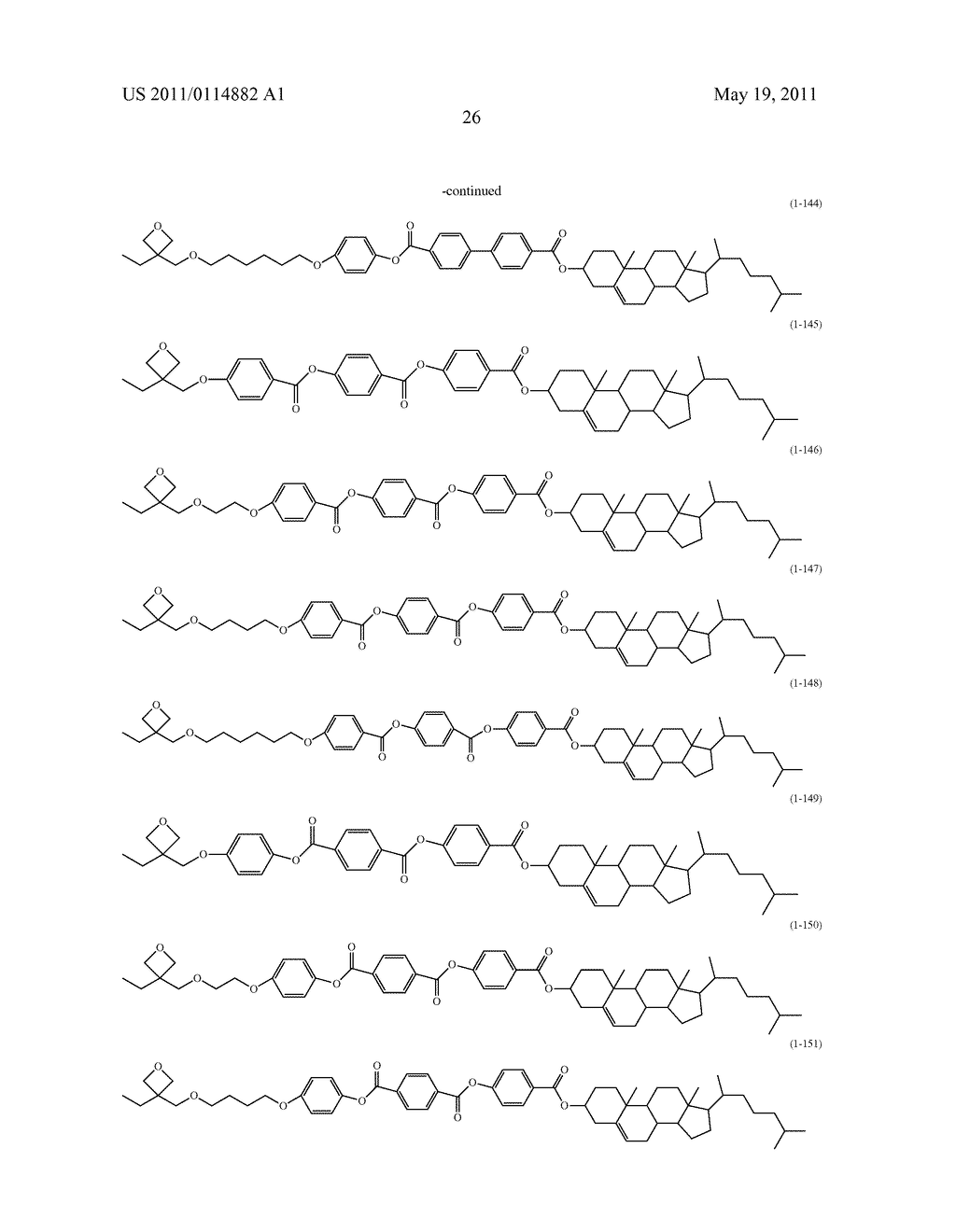 POLYMERIZABLE OXETANE DERIVATIVE - diagram, schematic, and image 27