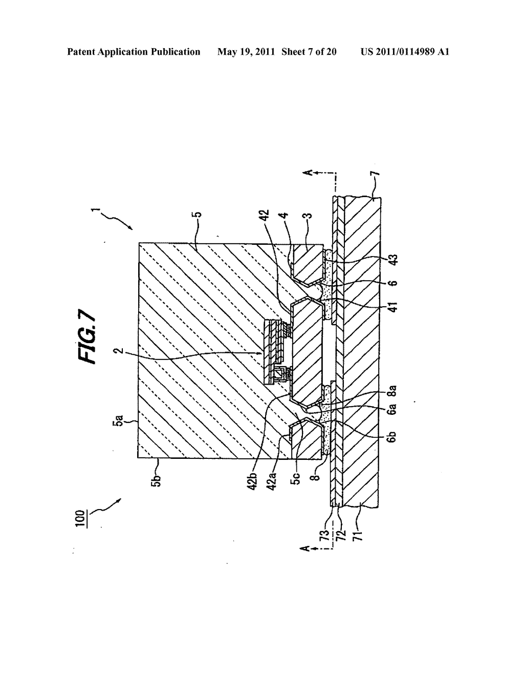 Light-emitting device, method of manufacturing the same, method of mounting the same and lighting device - diagram, schematic, and image 08