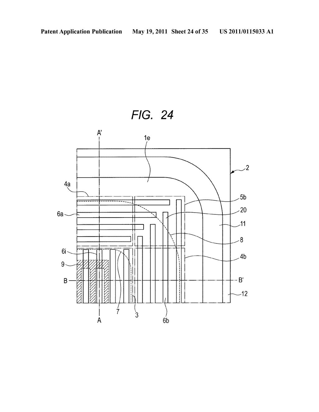 SEMICONDUCTOR DEVICE AND METHOD FOR MANUFACTURING THE SAME - diagram, schematic, and image 25