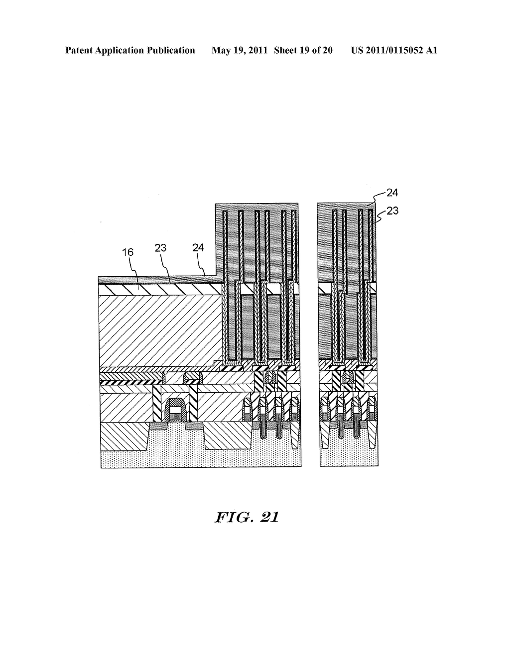 SEMICONDUCTOR DEVICE AND METHOD OF MANUFACTURING THE SAME - diagram, schematic, and image 20