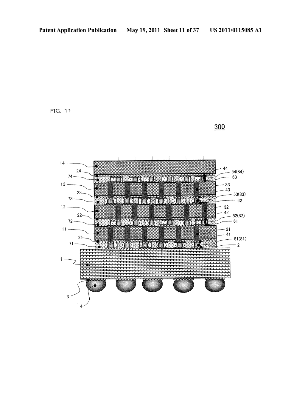 SEMICONDUCTOR DEVICE AND METHOD OF FABRICATING THE SAME - diagram, schematic, and image 12