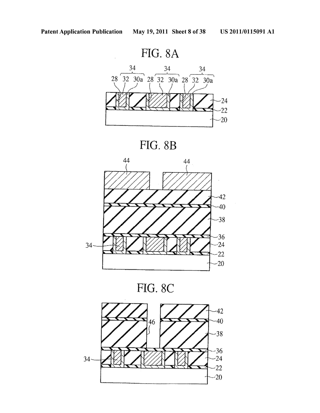 SEMICONDUCTOR DEVICE HAVING GROOVE-SHAPED VIA-HOLE - diagram, schematic, and image 09