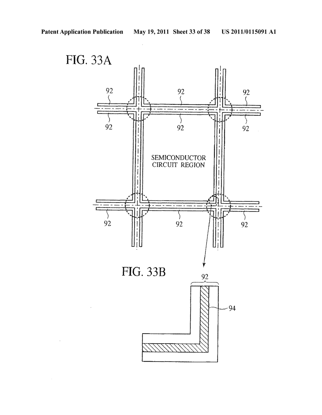 SEMICONDUCTOR DEVICE HAVING GROOVE-SHAPED VIA-HOLE - diagram, schematic, and image 34