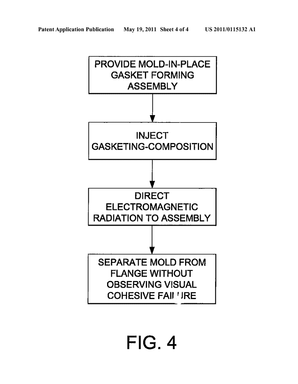 MOLD ASSEMBLY AND ATTENUATED LIGHT PROCESS FOR FABRICATING MOLDED PARTS - diagram, schematic, and image 05