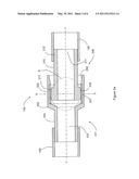 CONNECTOR FOR AN AIRCRAFT FUEL PIPE diagram and image