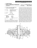 VERTICAL AXIS WIND TURBINE WITH FLAT ELECTRIC GENERATOR diagram and image