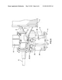 VERTICAL AXIS WIND TURBINE WITH FLAT ELECTRIC GENERATOR diagram and image