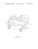 MOUNTING STRUCTURE OF FRONT BODY FRAME IN VEHICLE diagram and image