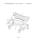 MOUNTING STRUCTURE OF FRONT BODY FRAME IN VEHICLE diagram and image