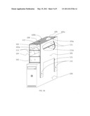 Organizer/storage system that mounts on top of a computer workstation diagram and image