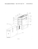 Organizer/storage system that mounts on top of a computer workstation diagram and image