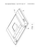 LOCKING DEVICE AND ELECTRONIC ENCLOSURE USING SAME diagram and image