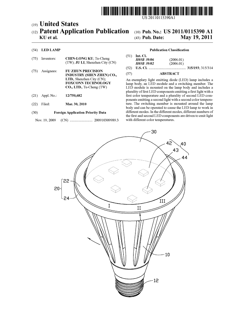 LED LAMP - diagram, schematic, and image 01