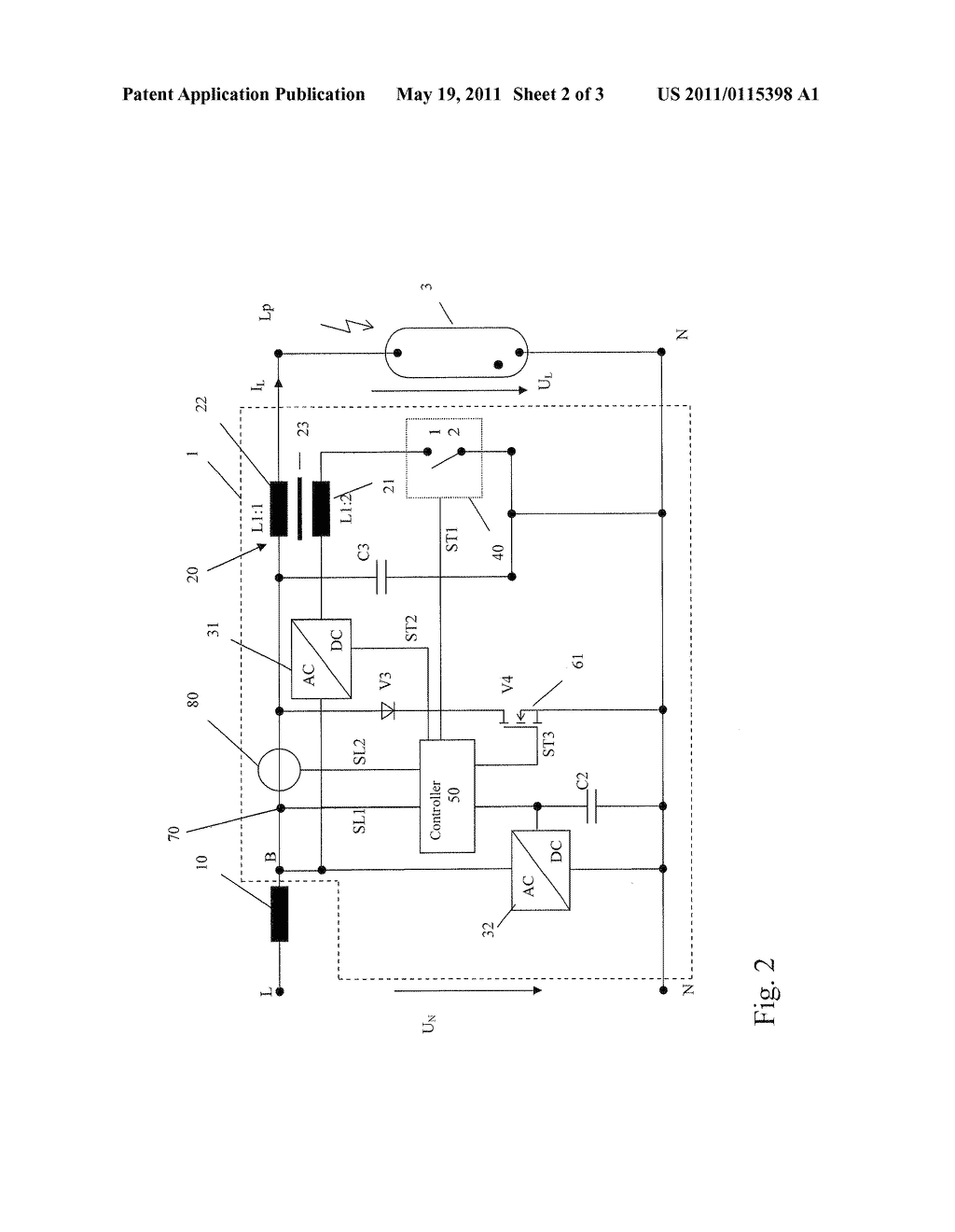STARTING DEVICE WITH TWO INPUT POLES - diagram, schematic, and image 03