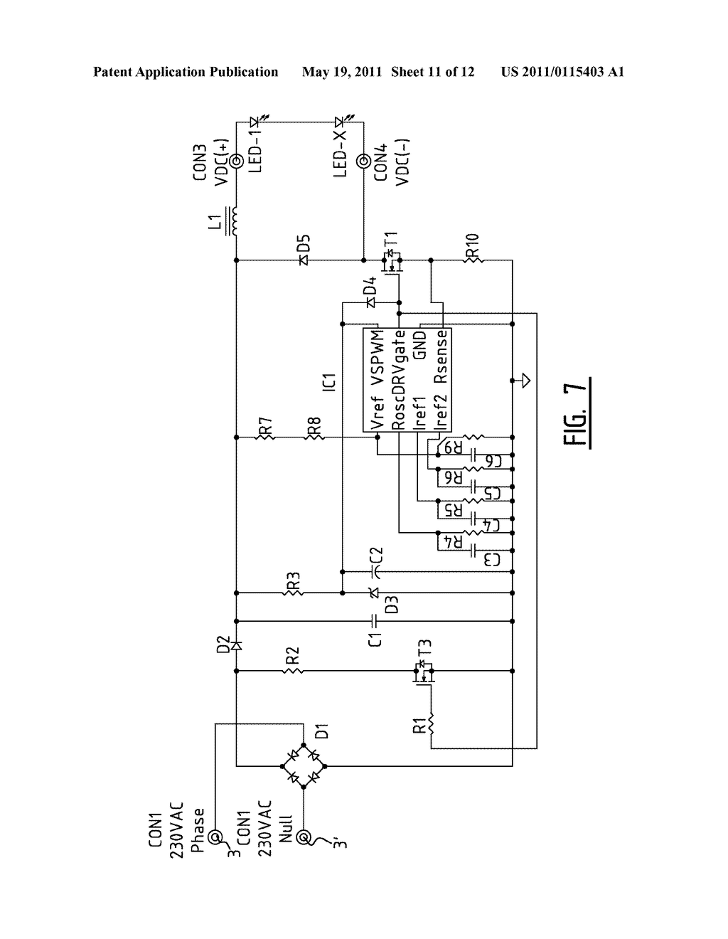 Switched-Mode Power Supply, LED Lighting System and Driver Comprising the Same, and Method for Electrically Driving a Load - diagram, schematic, and image 12