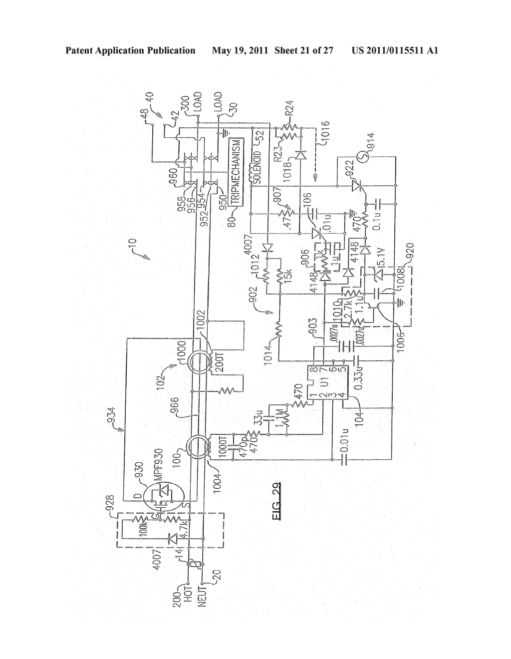 ELECTRICAL DEVICE WITH MISWIRE PROTECTION AND AUTOMATED TESTING - diagram, schematic, and image 22