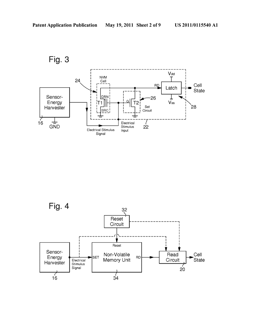 SELF-POWERED DETECTION DEVICE WITH A NON-VOLATILE MEMORY - diagram, schematic, and image 03