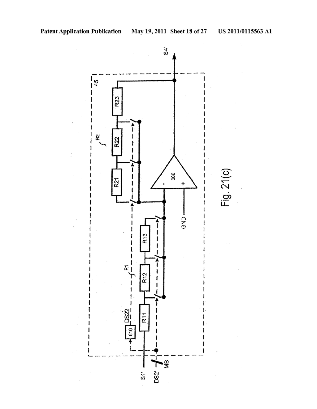 AMPLIFIER CIRCUIT AND METHODS OF OPERATION THEREOF - diagram, schematic, and image 19