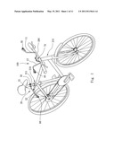 DIRECTION LIGHT AND ILLUMINATION DEVICE FOR BICYCLE diagram and image