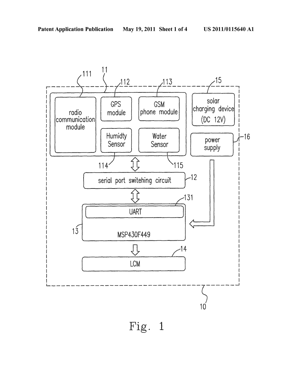 AUTOMATED REMOTE WATER QUALITY MONITORING SYSTEM WITH WIRELESS COMMUNICATION CAPABILITIES AND THE METHOD THEREOF - diagram, schematic, and image 02
