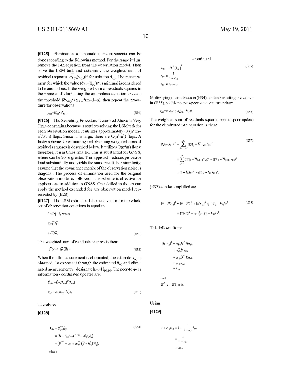 Detection and Correction of Anomalous Measurements and Ambiguity Resolution in a Global ... - diagram, schematic, and image 20