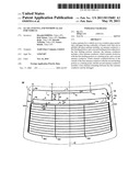 GLASS ANTENNA AND WINDOW GLASS FOR VEHICLE diagram and image