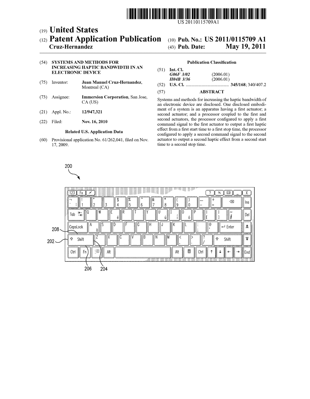 Systems And Methods For Increasing Haptic Bandwidth In An Electronic Device - diagram, schematic, and image 01