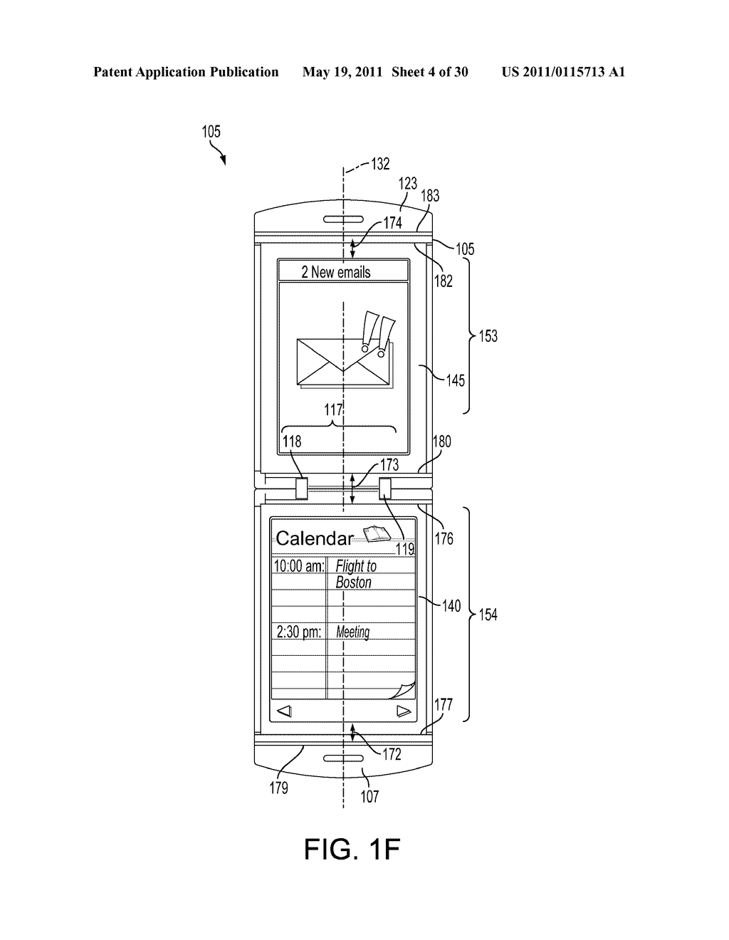 FOLDING MOBILE DEVICE - diagram, schematic, and image 05