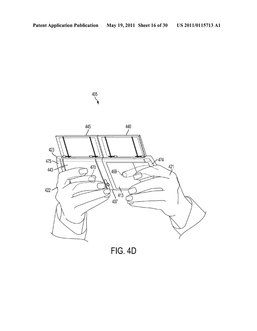 FOLDING MOBILE DEVICE - diagram, schematic, and image 17